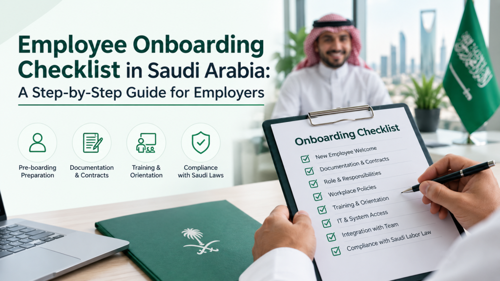 Employee Onboarding Checklist in Saudi Arabia A Step-by-Step Guide for Employers