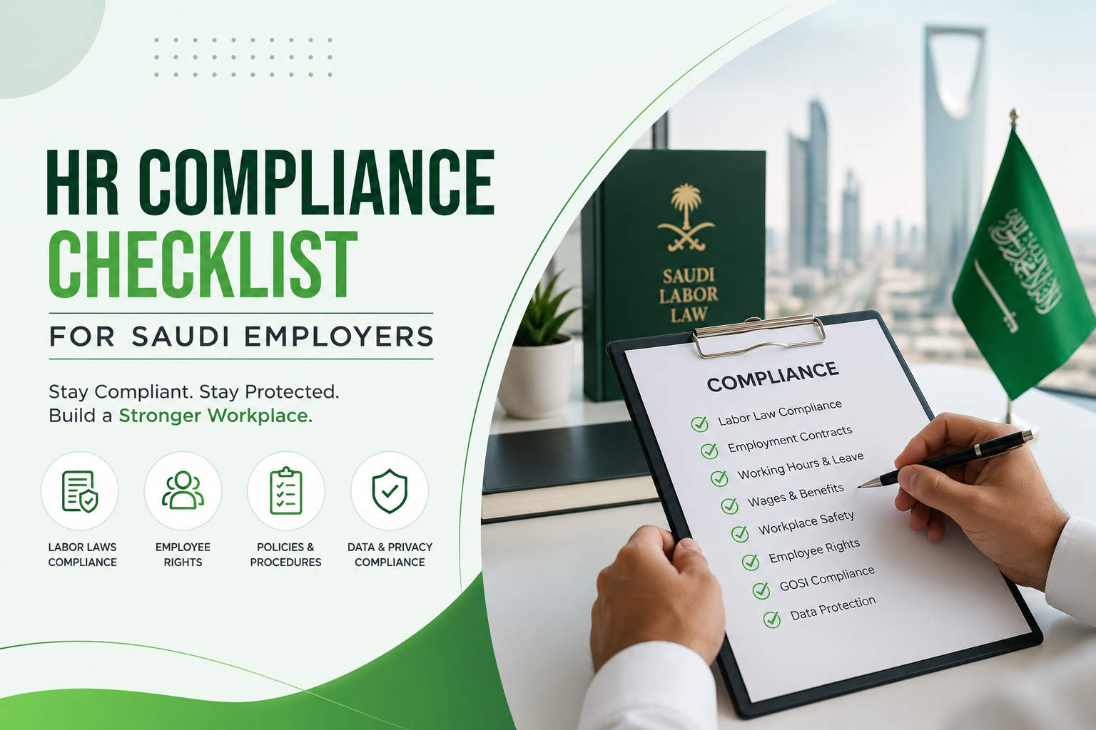 hr compliance checklist for saudi employers